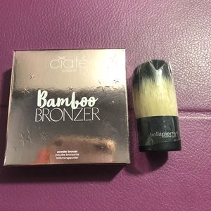 Ciate bamboo bronzer and bellepierre kabuki